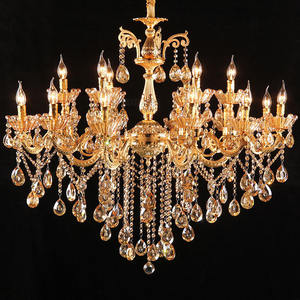 Lustre moderne en cristal de luxe, lampe suspendue contemporaine pour salon, <span class=keywords><strong>salle</strong></span> à <span class=keywords><strong>manger</strong></span>, chambre principale, décoration - Product Image 1