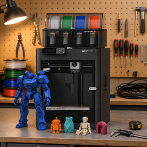 Impresora 3D de Alta Velocidad Lab P1S de 16 Colores Multicolor, FDM, Alta Temperatura, Envío Rápido, Autocalibración, 500 mm/s, ¡Oferta! - Product Image 1