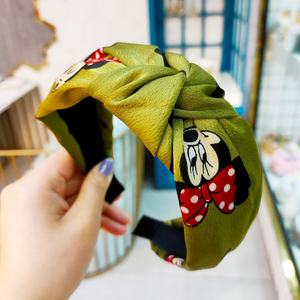 Nueva Diadema de Moda con Dibujos Animados de Mickey, Lazo Coreano Ancho, Súper Linda para Niñas - Product Image 4