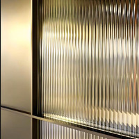 Verre trempé fauve teinté de plusieurs épaisseurs Plaques transparentes décorées à motifs Chang Hong pour la maison et le bureau
