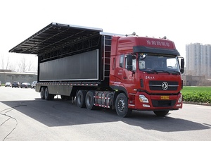 Camion de scène hydraulique semi-remorque 102 ㎡ 13m pour les <span class=keywords><strong>concerts</strong></span>, les promotions et les divertissements en plein air - Product Image 3