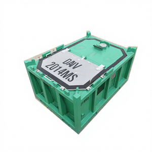 VITA 13,227 Lbs/6,000 kg Roll-on-Roll-off Isolated Container <b>Skip</b> Bin-Industrial Grade USA Certified for Recycling - Product Image 1