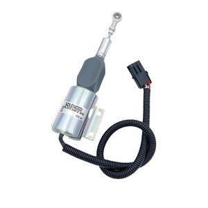 Vanne solénoïde 3930236 pour arrêt du carburant Cummins avec connecteur et faisceau de câbles - Product Image 1