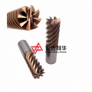 Fresa de Carburo Sólido OEM Personalizable, Herramienta de Corte CNC con Superficie Pulida - Product Image 2