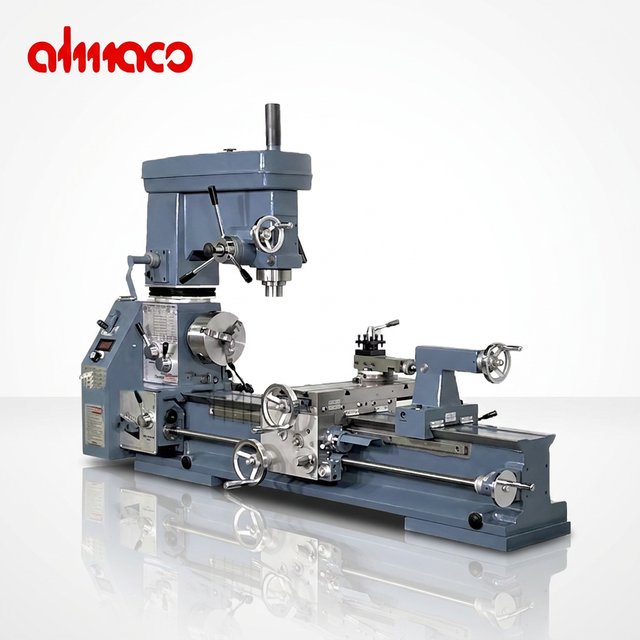 High Accuracy Multifunction Mini 420mm 3 in 1 Combo Lathe Combination Mini Metal Bench Lathe Drill Milling Lathe Machine