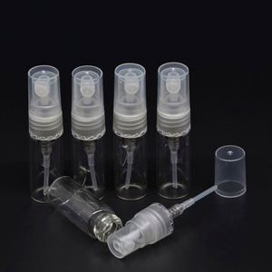 Mini 2ml 3ml <b>5ml</b> <b>Perfume</b> Sample Glass Vials Empty Cylindrical Pocket Spray <b>Bottle</b> Screen Printing Surface Pump Sayer Sealing - Product Image 2