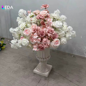 ลูกบอลดอกกุหลาบสีขาวคุณภาพสูงงานแฮนด์เมด LEDA สำหรับตกแต่งงานแต่งงาน ตกแต่งบ้าน วันวาเลนไทน์ - Product Image 6