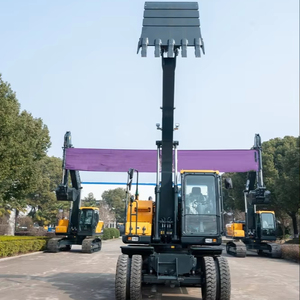 Excavatrice sur pneus HW150, godet de 0,58 m³, moteur diesel de 125 kW, vente chaude, excavatrice de haute qualité - Product Image 1