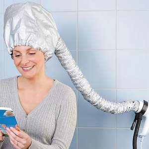 Sèche-cheveux portable en polyester avec <span class=keywords><strong>bonnet</strong></span>, outil professionnel de salon pour le coiffage, <span class=keywords><strong>bonnet</strong></span> de séchage à capuche pour cheveux bouclés - Product Image 4