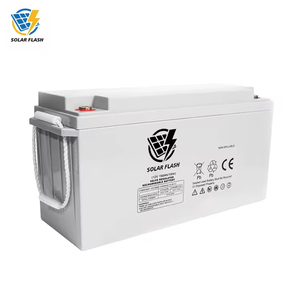 แบตเตอรี่เจลแบบ Deep Cycle ทนความร้อนสูง 12V 100Ah-200Ah ไม่ต้องบำรุงรักษา สำหรับระบบโซลาร์เซลล์บ้าน UPS SOLAR FLASH รับประกัน 10 ปี SPB - Product Image 1