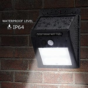 20 LED Solar <strong>Motion</strong> <strong>Sensor</strong> Wall <strong>Light</strong> Outdoor Front <strong>Door</strong> Backyard Garage Balcony Patio Yard Garden Decor Solar <strong>Sensor</strong> <strong>Lights</strong>