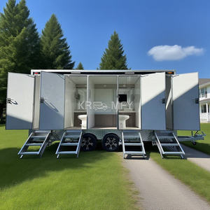 Toilettes et salle de douche mobiles portables de luxe pour le camping en plein air 2025, toilettes de luxe, salle de bain, remorque à vendre - Product Image 4