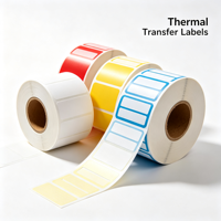 Label Stiker Cetak Stiker Label Barcode Warna-warni Stiker Label Holografik untuk Label Harga