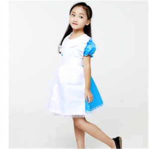 Nuevo Disfraz <span class=keywords><strong>de</strong></span> Princesa Alice del País <span class=keywords><strong>de</strong></span> las Maravillas para Purim, Disfraz <span class=keywords><strong>de</strong></span> Niña Pionera, Disfraz <span class=keywords><strong>de</strong></span> Sirvienta, Cosplay para Carnaval, Halloween, Actuaciones y Fiestas - Product Image 2