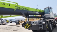 Grue tout-terrain ZOOMLION ZRT400V432 de 40 tonnes, 129 kW, avec flèche télescopique de 33 m pour levage en construction
