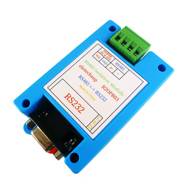 Wholesale R2OPB03 Serial Port UART DC12V 24V RS232 to RS485 Isolator Converter PC COM for Analog Digital IO HMI Modbus RTU PLC