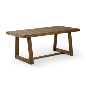 Modern Wood Dining <b>Table</b> Durable Solid Wood Furniture for Kitchen Dining Room Cafe and Hospitality Interior Use - Product Image 2