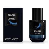 Parfum KOSY MOSY Squall EDP, fragrance aquatique fraîche, flacon en verre dégradé, cadeau, étiquette privée personnalisée