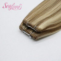 Extensions de cheveux Remy Genius Weft pour salons professionnels, vente en gros et fourniture en marque privée