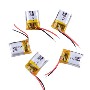 Batteria ai polimeri di litio piccola da 3,7 V 75 mAh 061417 Batteria ricaricabile ai polimeri di litio 601417 - Product Image 1
