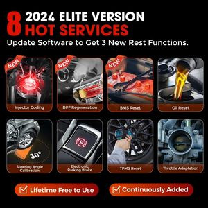 <span class=keywords><strong>LAUNCH</strong></span> <span class=keywords><strong>X431</strong></span> <span class=keywords><strong>CRP129E</strong></span>, herramientas de diagnóstico OBD2 para coche, ENG/ABS/SRS/AT/Oil SAS/EPB/TPMS/DPF, reinicio, escáner OBD automático - Product Image 2