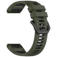 Tali Jam Tangan Silikon Armor Tahan Guncangan untuk Garmin Tactical, Pengganti Tali Pergelangan Tangan yang Tahan Lama