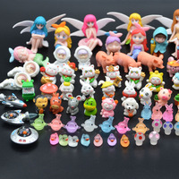 Espace thème petit astronaute lune 3d personnes sculpture en résine mini fusée figurines aveugle sac surprise miniature enfants jouer ensemble jouets