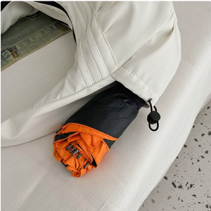 Sac de poitrine rayé en nylon noir pour femme, sac bandoulière sportif à fermeture éclair avec impression de lettres 89, grande capacité, tendance - Product Image 2
