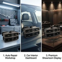 Ensemble de sortie d'air intérieur pour climatisation automobile Lexus IS300 2006 2007 2008 IS250 Console centrale
