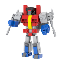Bloques de Construcción MOOXI MOC1695, 191 Piezas, Robot Deformable, Regalo DIY, Rompecabezas, Juego de Bloques de Construcción de Anime Educativos de Plástico, Juguetes para Niños