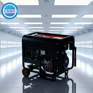 גנרטור דיזל פתוח 10 קילוואט 20 קילוואט לקירור אוויר, גנרטור קטן עם מסגרת פתוחה - Product Image 6