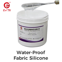 Revêtement de silicone en tissu imperméable à l'eau, impression de matériel de pluie, scellant anti-humidité pour textile