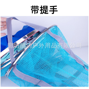 Nouvelle Nasse de Pêche Pliante en Polyéthylène et Nylon pour la Pêche en Puits Noir et Sauvage – Formes Carrée et Ronde Pliables - Product Image 4