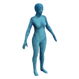 Traje <span class=keywords><strong>de</strong></span> <span class=keywords><strong>Avatar</strong></span> Azul Completo para Actuaciones en Escenario, Fiestas y Cosplay, Catsuit Animal para Disfraces <span class=keywords><strong>de</strong></span> TV y Cine - Product Image 3