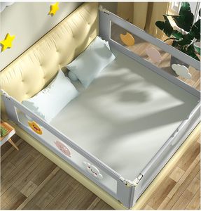 <span class=keywords><strong>Sponda</strong></span> Letto Pieghevole Anti-Collisione in Schiuma per Bambini, Protezione Regolabile in Altezza, <span class=keywords><strong>Sponda</strong></span> Laterale Portatile - Product Image 3