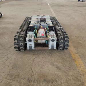 Plateforme robotique de transport à châssis électrique sur chenilles en caoutchouc et acier – Vente en gros - Product Image 3