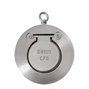 Stainless Steel Manual Swing <strong>Check</strong> <strong>Valve</strong> Single Door <strong>Flap</strong>/Wafer Type Water Applications Rubber/EPDM/PTFE - Product Image 2