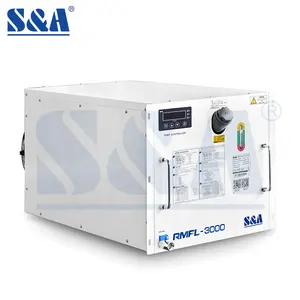 S A RMFL-3000ANT 3KW Smart Circulating Air Cooled Water Chiller For Laser Welding