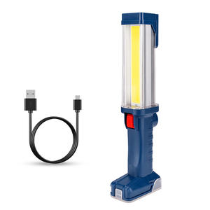 Lampe de travail à main pour réparation automobile Co-<span class=keywords><strong>B</strong></span> Ultrasonic Bright Strong Magnetic Hook Charging Multifunctional Auto Repair Lamp. - Product Image 1
