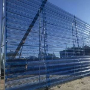 Đôi đỉnh chắn gió lưới hàng rào/Bụi Đàn áp tường/đục lỗ gió hàng rào làm từ bảng điều khiển thép mạ kẽm - Product Image 1