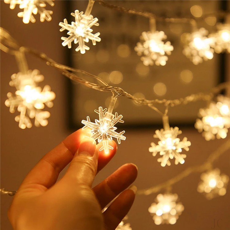 Snowflake String Light LED Christmas Decor - Juncheng Tech - Full Product Guide