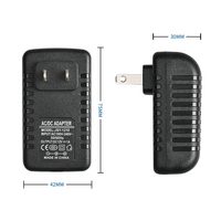 Alimentation de surveillance 9V1A, convertisseur AC/DC, chargeur LED EVD, adaptateur secteur universel 9V1A, adaptateur PoE 9W