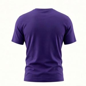 Camiseta Personalizada de Algodón 100% de 180 g/m² para Hombre, Camiseta Extra Grande de Peso Pesado con Logotipo Impreso Personalizado - Product Image 4