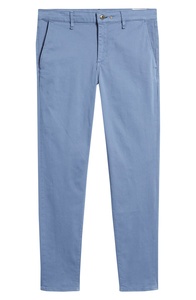 <span class=keywords><strong>Pantaloni</strong></span> da <span class=keywords><strong>uomo</strong></span> Casual <span class=keywords><strong>Slim</strong></span> <span class=keywords><strong>Fit</strong></span> in Twill elasticizzato con cerniera in cotone leggero e confortevole - Product Image 2