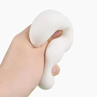 Jouet sensoriel en TPR en forme de tofu, souple, à rebond lent, pour soulager le stress et la relaxation, pour enfants et adultes, vente en gros