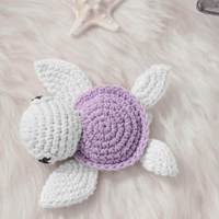 Tortue tricotée à la main pour bébé jouet personnalisé pour bébé poupée Amigurumi mignonne jouet en peluche pour bébé enfants cadeaux tortue tricotée à la main