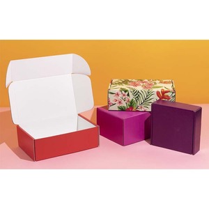 Custom Luxury Cardboard Paper Garment Clothing Apparel Gift <b>Black</b> Packaging <b>Box</b> - Product Image 6