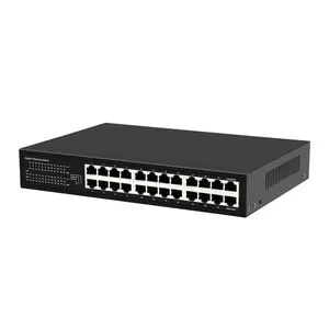 unmanaged 24 port 10 100 network switch for smart camera