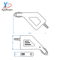 Nouveau chargeur USB-A 15W 2026 pour iPhone Apple 19V 4.74A, adaptateur secteur 90W pour voiture et ordinateur portable HP Dell Lenovo ASUS Acer