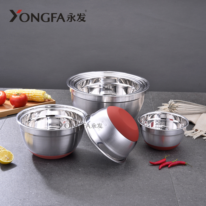 YongFa Non Slip Colorful Silicone Bottom